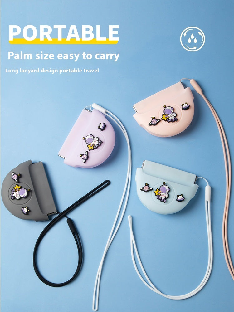 Silicone braces storage bag Braces storage box