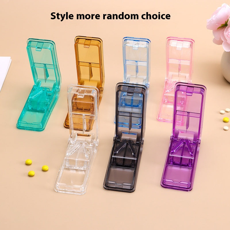 Transparent Multicolor Pill Splitter