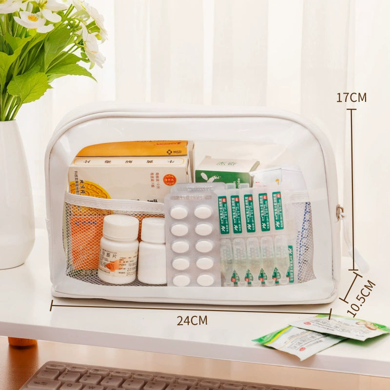 Travel Medicine Storage Bag Travel Pill Storage Bag White And Black Options