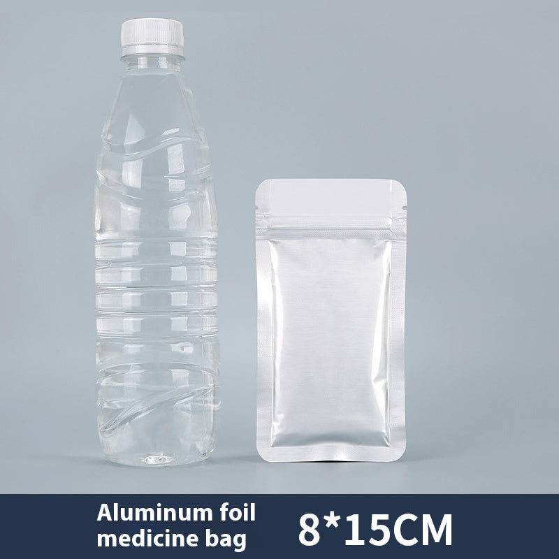 Aluminum Foil Light-Proof Pill Bag,Ziplock Pill Bag