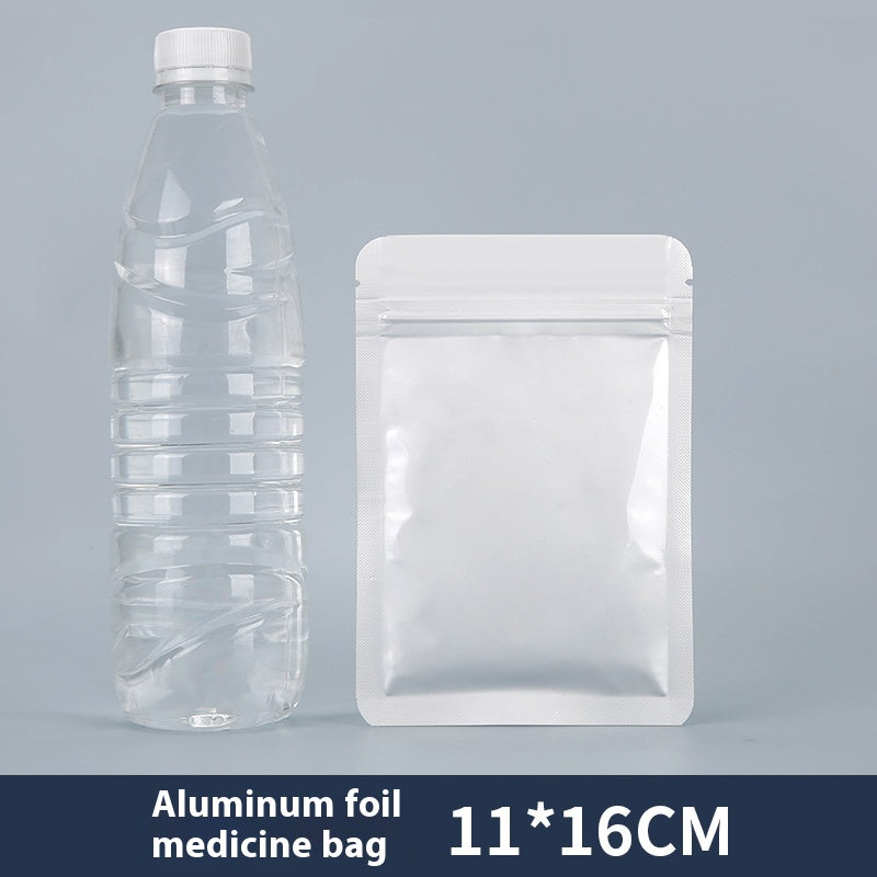 Aluminum Foil Light-Proof Pill Bag,Ziplock Pill Bag