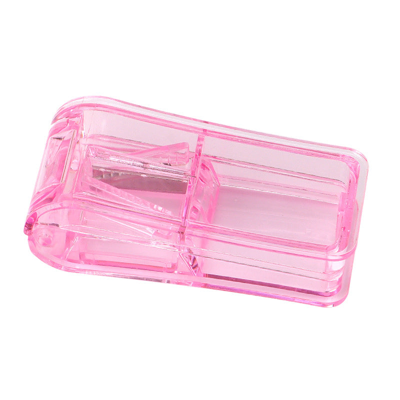 Transparent Multicolor Pill Splitter