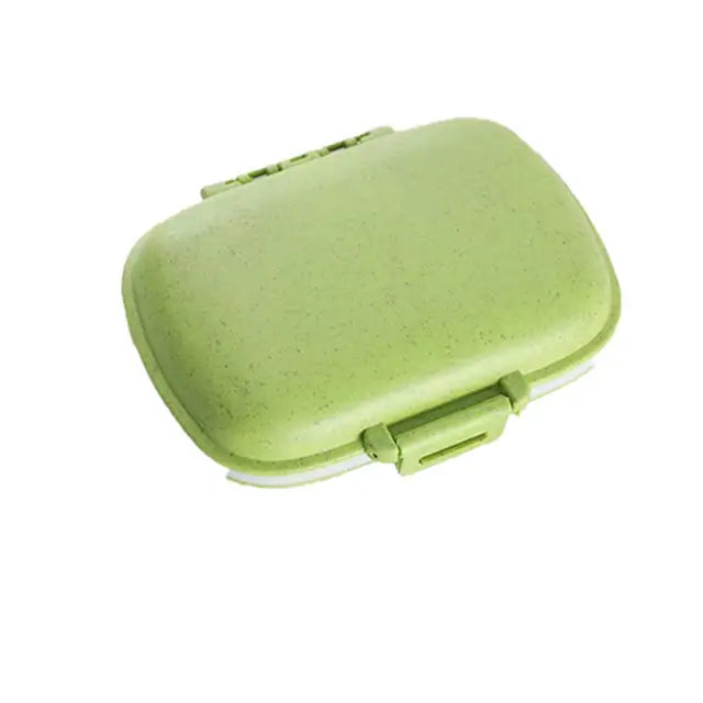 Mini portable pill box with seal, multiple colors to choose,8 color options
