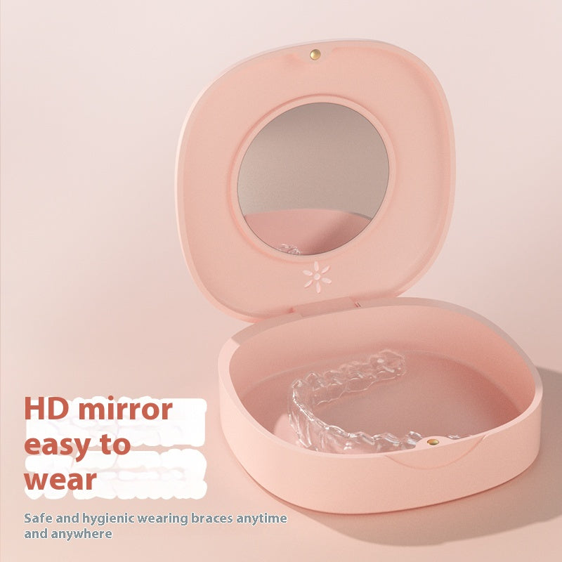 Portable creative braces storage box
