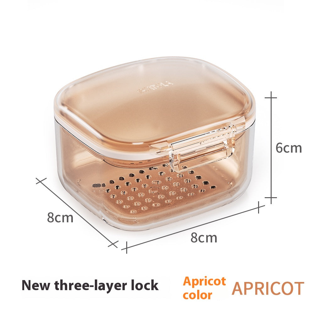 Multifunctional braces storage box Braces soaking box