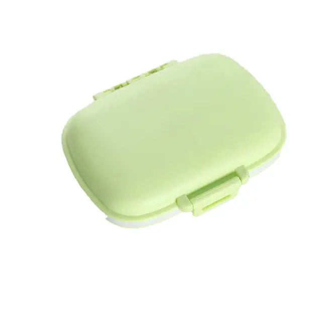 Mini portable pill box with seal, multiple colors to choose,8 color options
