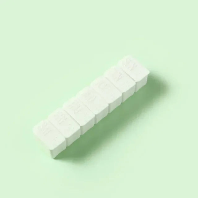 7 day pill box 5 colors pill case organizer