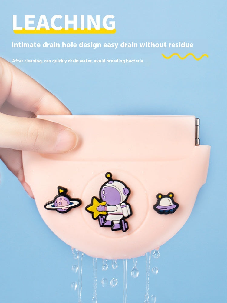Silicone braces storage bag Braces storage box