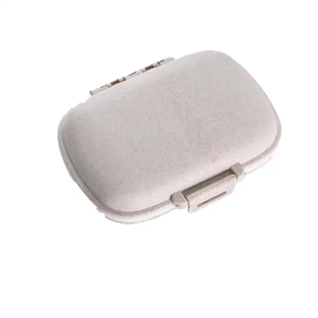 Mini portable pill box with seal, multiple colors to choose,8 color options