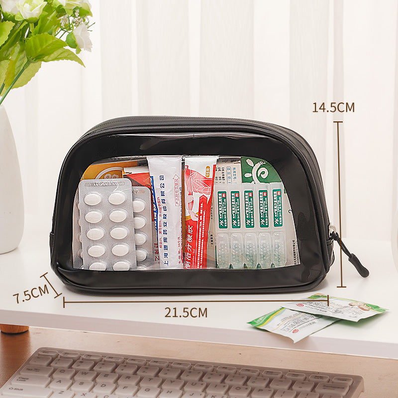 Travel Medicine Storage Bag Travel Pill Storage Bag White And Black Options