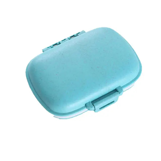 Mini portable pill box with seal, multiple colors to choose,8 color options