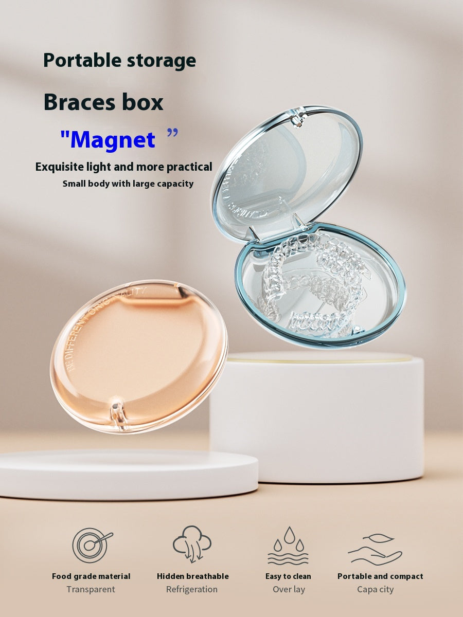 Portable magnetic braces box