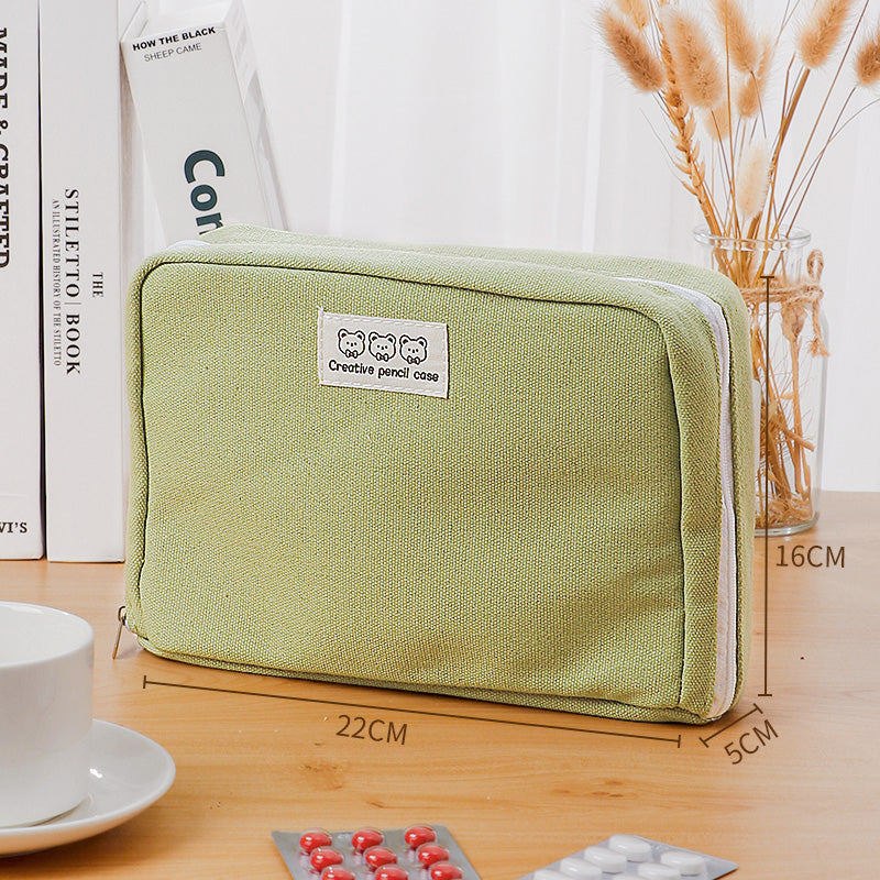 Portable travel medicine bag