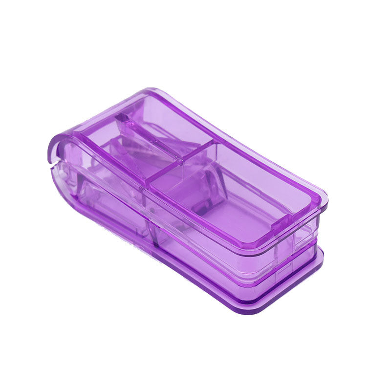 Transparent Multicolor Pill Splitter