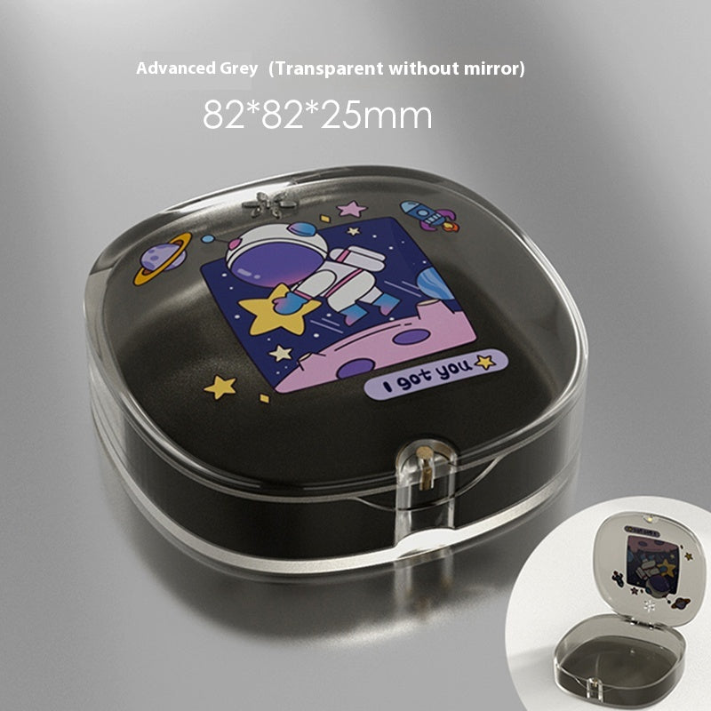 Portable creative braces storage box