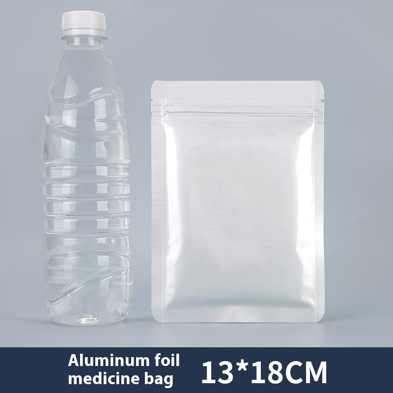 Aluminum Foil Light-Proof Pill Bag,Ziplock Pill Bag