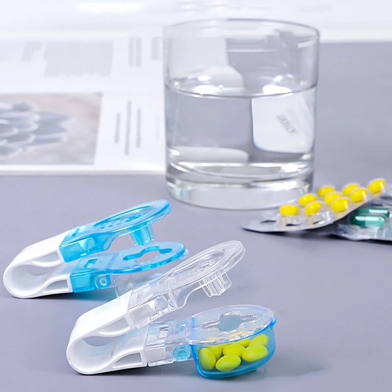 No-touch, tablet dispenser for easy removal from packaging