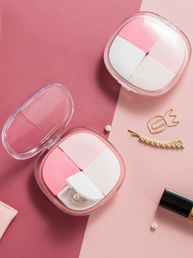 Mini portable 7-day pill box 4 partitions 5 partitions pill box